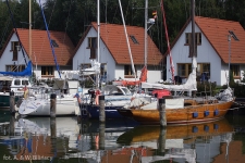 USEDOM – ein kleiner Hafen in Rankwitz auf der Insel Usedom war damals eine Fischereiinsel, heute ist Usedom ein gemütlicher Zufluchtsort. 